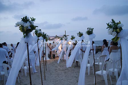 Boda en Playa Colombia, Bodas de Destino, Wedding Planner